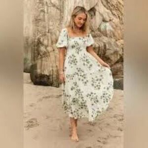 Abercrombie & Fitch smock dress Emily and Dede Collection